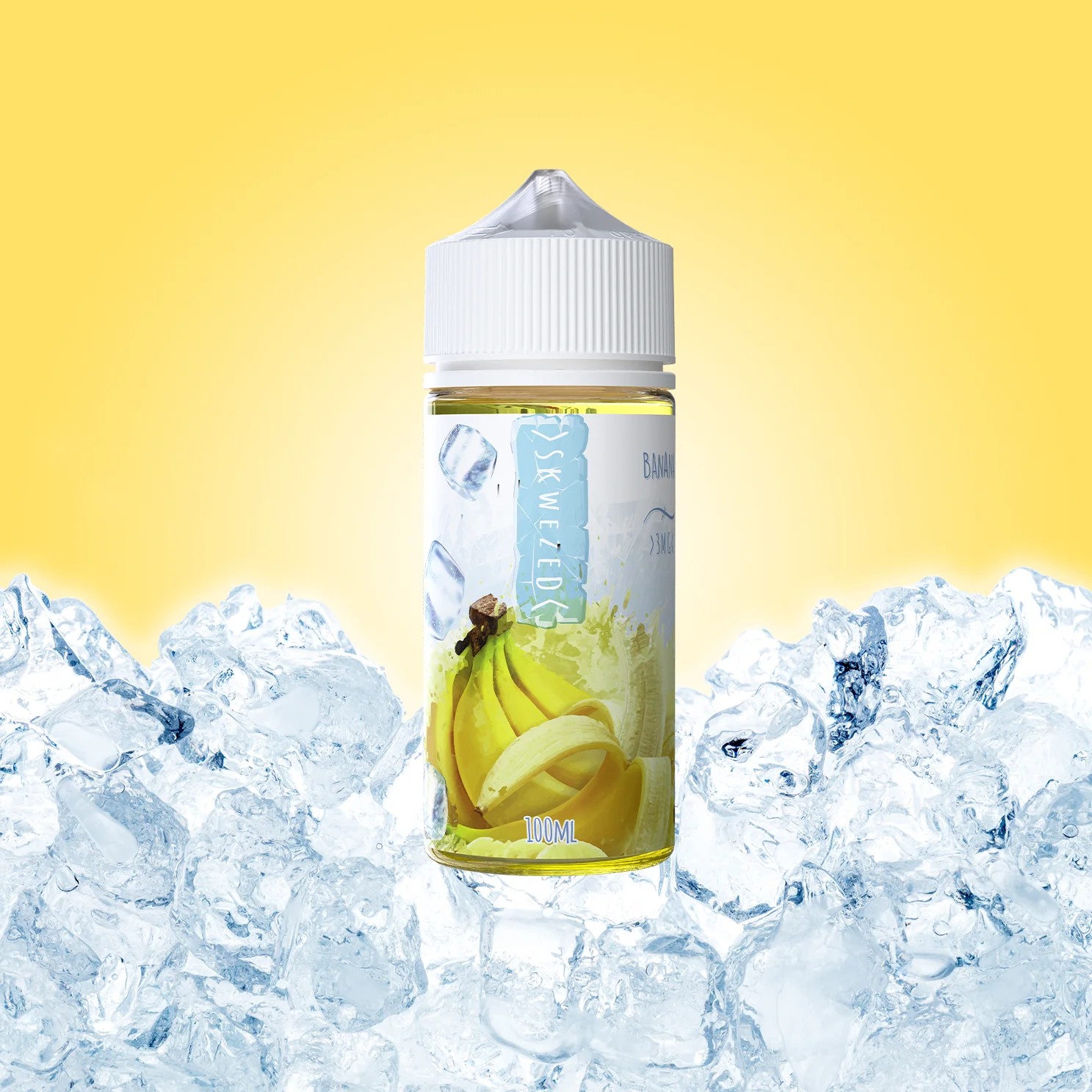 SKWĒZED ICE - Banana Ice 100mL